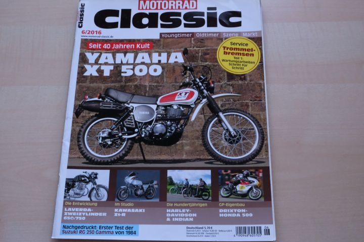 Deckblatt Motorrad Classic (06/2016)